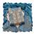 blue salsa beadwork ceremonial suit