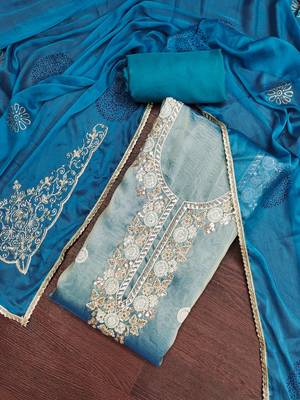 blue salsa beadwork ceremonial suit 3