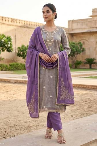 purple salsa beadwork ceremonial suit