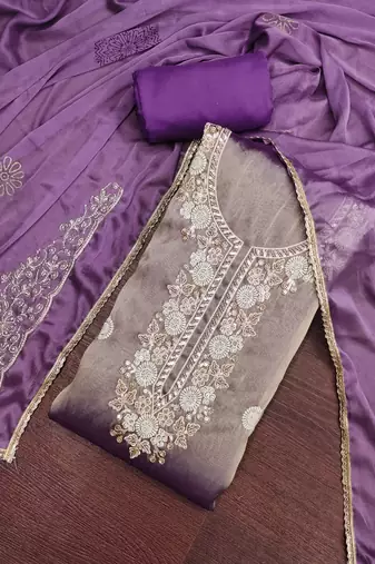 purple salsa beadwork ceremonial suit