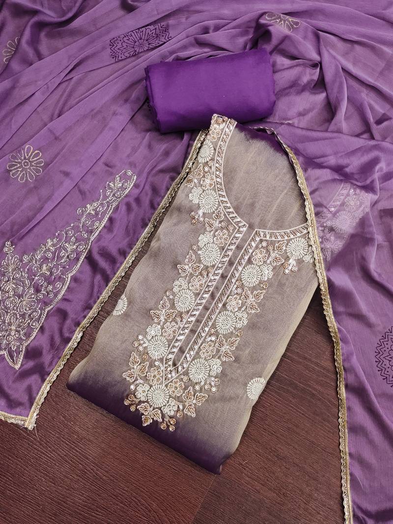 purple salsa beadwork ceremonial suit