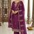 lavender embroidered salwar kameez for graceful ethnic looks