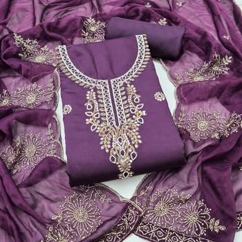 lavender embroidered salwar kameez for graceful ethnic looks 4