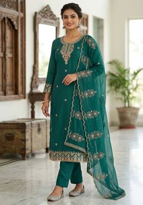 rama embroidered salwar kameez for graceful ethnic looks 1