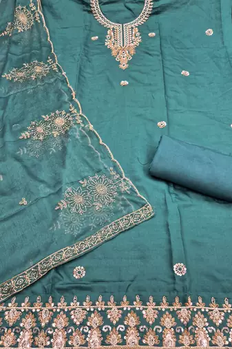 rama embroidered salwar kameez for graceful ethnic looks