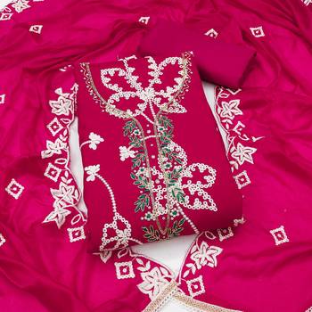 pink embroidered salwar kameez for graceful ethnic looks 4