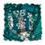 teal embroidered salwar kameez for graceful ethnic looks