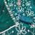 teal embroidered salwar kameez for graceful ethnic looks