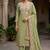 pista embroidered salwar kameez for graceful ethnic looks