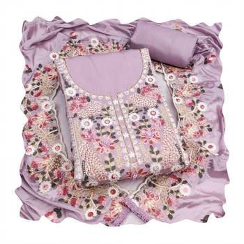 purple embroidered salwar kameez for graceful ethnic looks 2