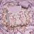 purple embroidered salwar kameez for graceful ethnic looks