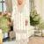 white heavy chinon designer embroidered palazzo dress