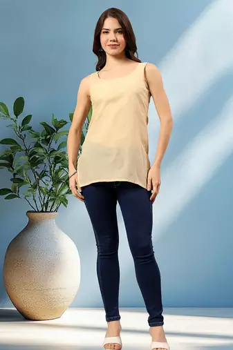 Seva chikan hand embroidered mauve terivoil lucknowi chikan top scl9244