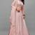 PEACH PREMIUM DESIGNER EMBROIDERED LEHENGA CHOLI