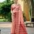 blush peach beautiful traditional rich assam silk blend saree