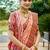 blush peach beautiful traditional rich assam silk blend saree