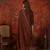 Brown silk blend embroidered Farsi kurta set with dupatta.