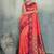 magenta woven designer ethnic silk blend saree for traditional looks
