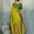 olive woven designer ethnic silk blend saree for traditional looks