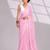 pink smart ready to wear bollywood style chiffon saree for party looks