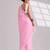 pink smart ready to wear bollywood style chiffon saree for party looks