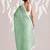 green smart ready to wear bollywood style chiffon saree for party looks