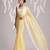 yellow smart ready to wear bollywood style chiffon saree for party looks