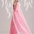 peach smart ready to wear bollywood style chiffon saree for party looks
