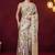 green beautiful partywear ready to wear designer printed saree