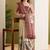 cream beautiful partywear ready to wear designer printed saree