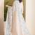 beige beautiful partywear ready to wear designer printed saree