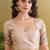 cream beautiful partywear ready to wear designer printed saree