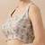 beige beautiful partywear ready to wear designer printed saree