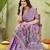 purple ghicha cotton blend fabric beautiful woven designer ethnic saree