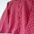 Green and magenta pink hand block printed cotton lehenga set