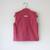 Magenta pink hand block printed cotton nehru jacket