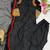 black color thread  work rayon kashmiri style salwar kameez set