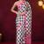 pink smart and ethnic satin fabric girlie ready to wear ceremonial saree