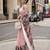 pink smart and ethnic satin fabric girlie ready to wear ceremonial saree
