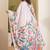 white smart and ethnic satin fabric girlie ready to wear ceremonial saree