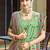 green smart and elegant assam silk blend ethnic woven designer saree
