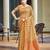 peach smart and elegant assam silk blend ethnic woven designer saree
