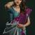 purple girlie soft silk blend fabric woven jari designer saree