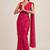 Rangoli crush designer saree with handcrafted cutdana work