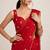 Glamorous rangoli crush saree with cutdana handwork