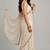 premium saree with ghunghru handwork & mirror lace