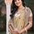 Beige with wine color smart woven designer assam silk saree