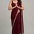 designer saree with ghunghru handwork and mirror lace