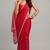 elegant saree with ghunghru handwork & mirror work lace