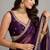 luxury saree with ghunghru handwork and mirror lace